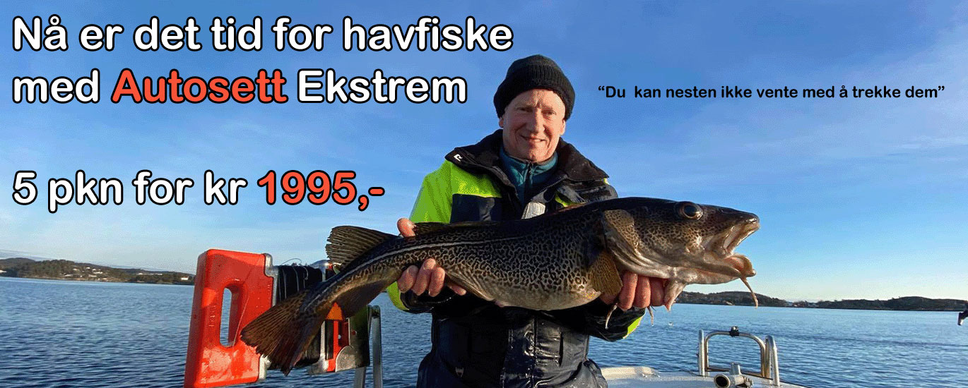 Fisketuren og friluftslivet blir en ny opplevelse med AUTOSETT